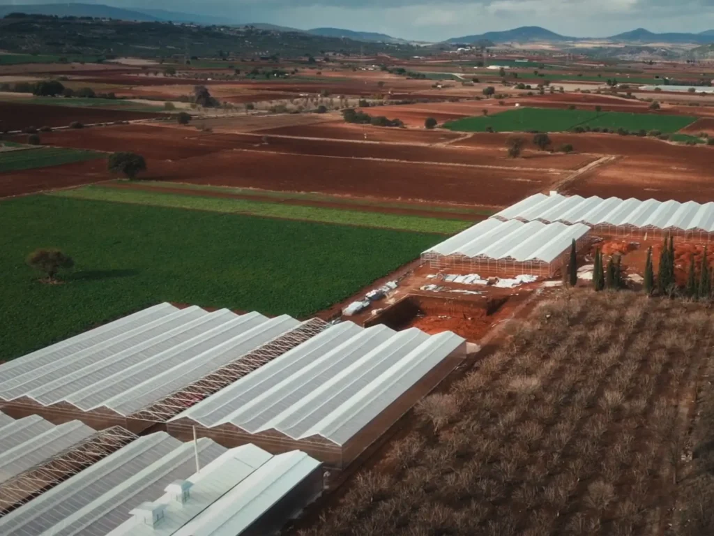 έργο θερμοκηπίου κατασκευή megastruct